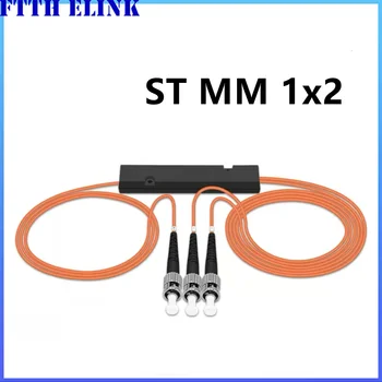 2 елемента 1/2 LC FBT ивица на ФК ST SC OM3 мулти-режим оптичен сплитер касетофон тип 1x2 FTTH оптичен съединител