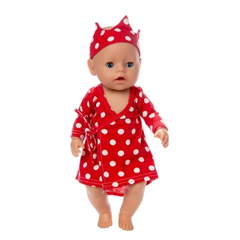 2019 Нова пижами, Дрехи За Кукли, Подходящ За 43 см, дрехи за Кукла, Аксесоари За Кукли Реборн