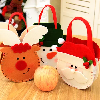 2023 Дядо Торби Бонбони Дръжки Дантела Подарък Пакет Коледна Украса За Дома Нова Година 2023 Коледно Дърво Украшение Декор