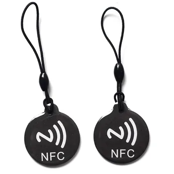 500шт NFC Етикети 144 Байта 13,56 Mhz ISO14443A NFC213 Кристална Епоксидни карта NFC 213 RFID карти за всички телефони с поддръжка на NFC