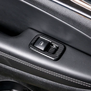 ABS Въглеродни влакна За Jeep Grand Cherokee-2017 Аксесоари LHD Автомобилен Ключ Прозорец на Капака на контролния Панел на Прозореца на Тапицерия на Автомобил Стайлинг