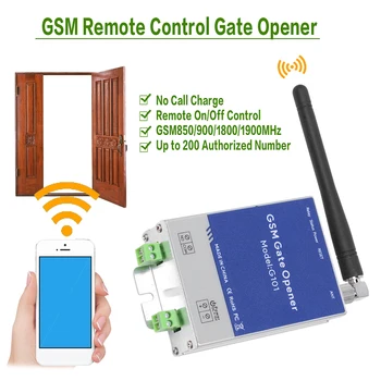 G101 GSM Отварачка за Врата Мобилен Телефон за Дистанционно Управление на WiFi Контролер Безплатна покана за Гаражни врати, Щори GSM Дистанционно Управление, Отварачка за Врата