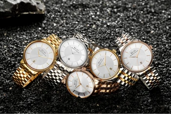 Montre femme de luxe marque Нови Трайни Мъжки часовник луксозни кварцов часовник с голям циферблат от неръждаема стомана марка Klas