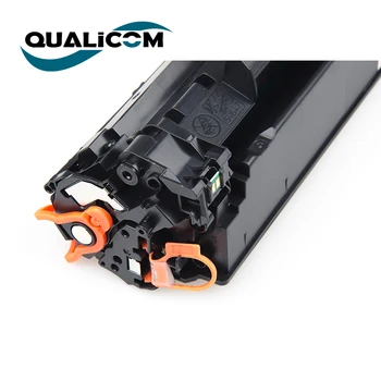 Qualicom CB436A 36A 436A Съвместима ТОНЕР Касета за HP LaserJet P1505 P1505n M1120 M1120n M1522nf M1522n с чип