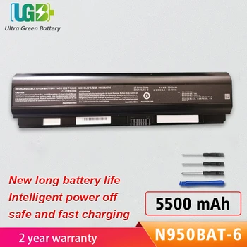 UGB Нова батерия N950BAT-6 за Clevo N950KP6 N950TD N950TP6 N957KP6 N957TD N957TP6