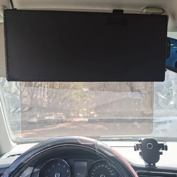 Авто Изтеглящи сенника На Предното и Задното Предното Стъкло UV Козирка Автоматично Поляризирана Екран
