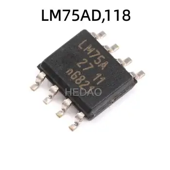 Безплатна доставка, 20 бр/лот, Нов Оригинален LM75AD, 118 СОП-8, чип, сензор на температурата LM75AD