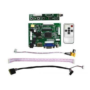 Безплатна Доставка HDMI VGA AV на Дистанционното Управление с LCD Контролер Комплект Платка За 10,1 инча B101EW05 1280x800 с Led Панел LVDS