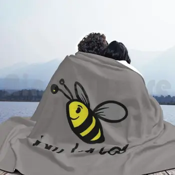 Беше Добър Пчелен Подарък Одеяло Супер Мек Топъл Лек Тънък Пчелен Подарък Пчелен Кошер Пчелар Пчелар Любител На Пчели Пчели Пчелиное Жилото