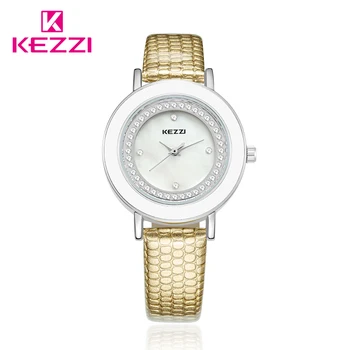 Брой 2-6841 Дамски кожени часовници с Класически Дизайн от Правоъгълни Водоустойчиви дамски Часовници, модни маркови часовници