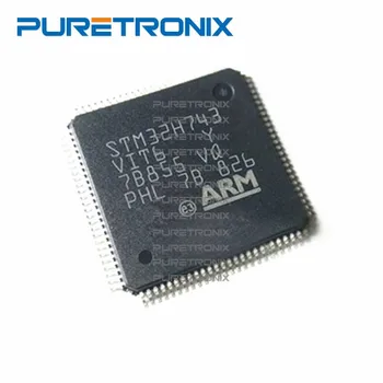 На чип за Микроконтролера STM32H743VIT6 STM32H7 32-Битова 480 Mhz, 2 MB FLASH 100-LQFP оригинална нова