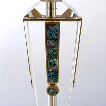 Нови висококачествени кристални фарове класически кристални настолна лампа за украса на дома и хотела