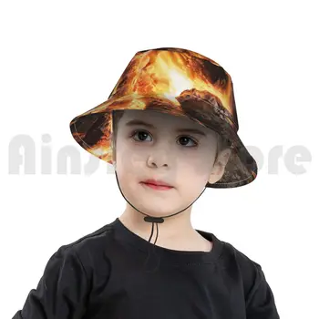 Солнцезащитная шапка за огъня Сгъваема Защита От Uv Огън Горски Пожар Опасност от Природни Бедствия Пламъците на Огнено Кълбо Пламък на Огъня на Ада Изгаряне