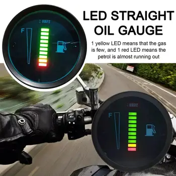 Универсален Автомобилен Измерване на Нивото на Горивото Мотоциклет с Подсветка 12 В 2 