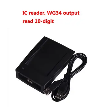 Четец на карти RFID IC, тенис на USB-диспенсер за карти, , 13,56 м, S50, Четене на 10 цифри, sn: 09C-MF-10 мин.: 1 бр.